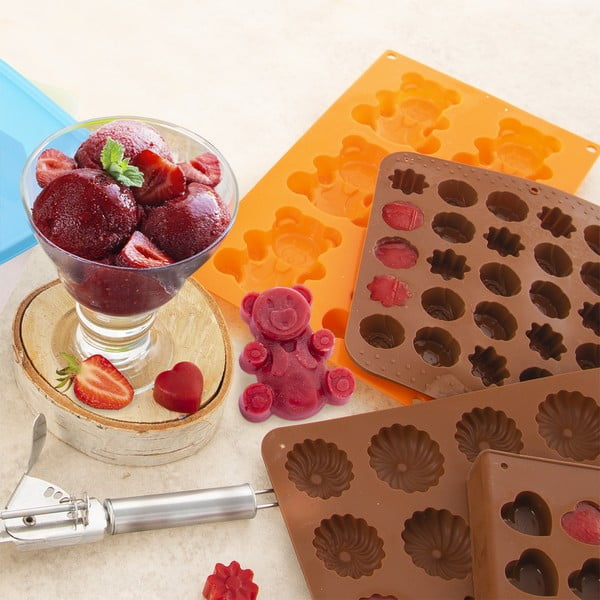 Silikonová forma na pečení pralinek 20,5x21 cm – Orion-image-2