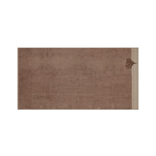 Sada 2 hnědých bavlněných osušek Infinity, 70 x 140 cm-image-1