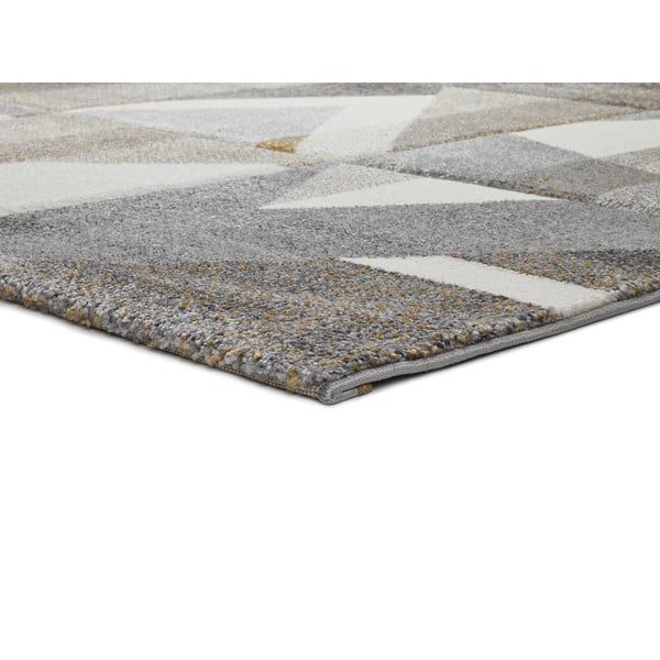 Šedo-žlutý koberec Bianca Dice, 120 x 170 cm-image-2