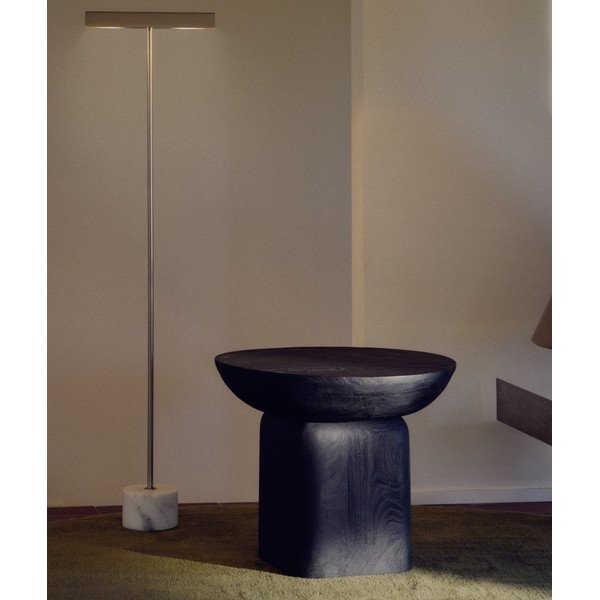 Kulatý odkládací stolek z masivu akácie ø 50 cm Ovak – Kave Home-image-1