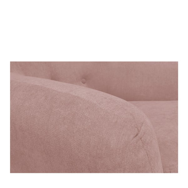 Světle růžová pohovka Cosmopolitan design London, 192 cm-image-4