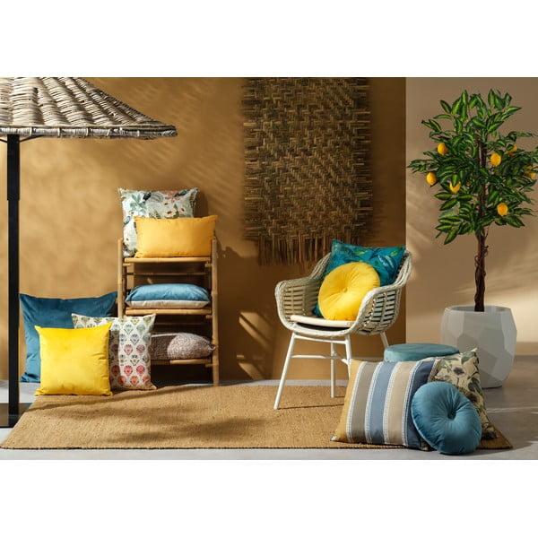 Modrý venkovní polštář Hartman Jolie, ø 40 cm-image-3