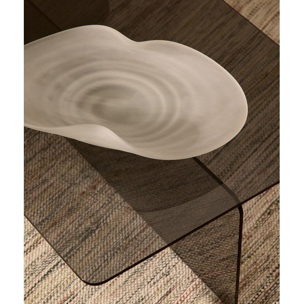 Skleněná dekorativní mísa 56x26 cm Ondaro – Kave Home-image-1