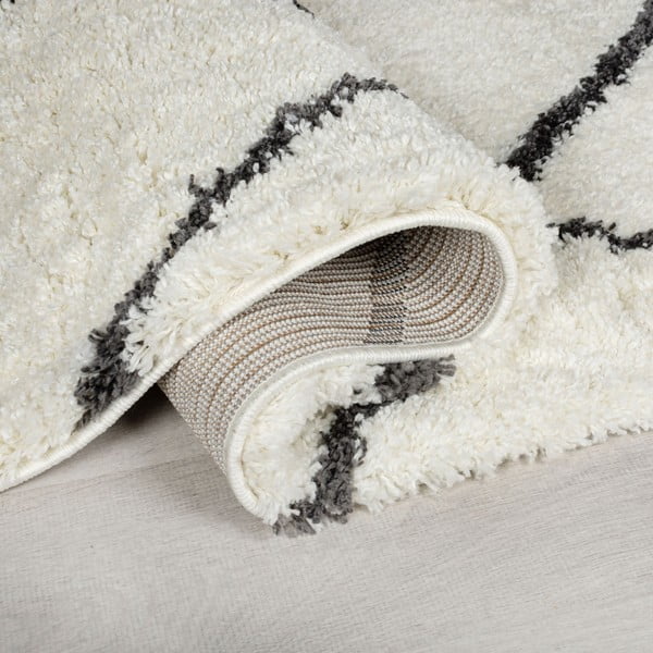 Bílý koberec 160x230 cm Riad Berber – Flair Rugs-image-2