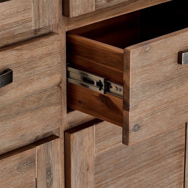 Vitrína z akáciového dřeva Furnhouse Alaska-image-1