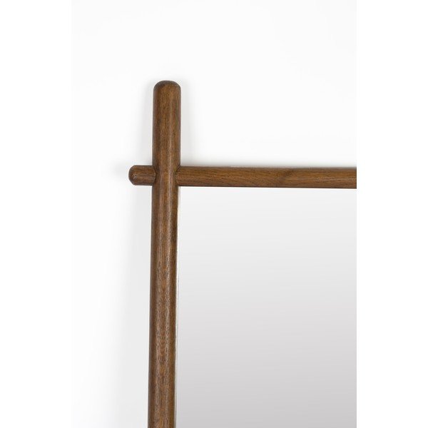 Stojací zrcadlo s dřevěným rámem 58x160 cm Solene – White Label-image-2