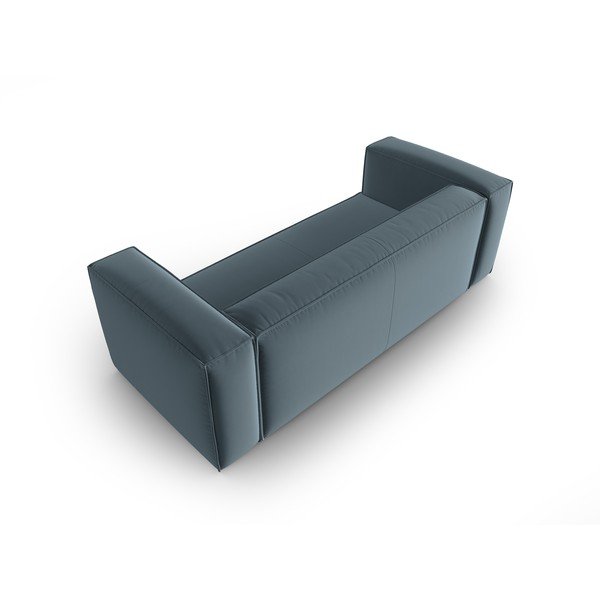 Modrá sametová pohovka 200 cm Mackay – Cosmopolitan Design-image-3