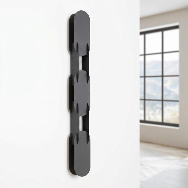 Černé kovové LED nástěnné svítidlo CHAIN – Thoro-image-2