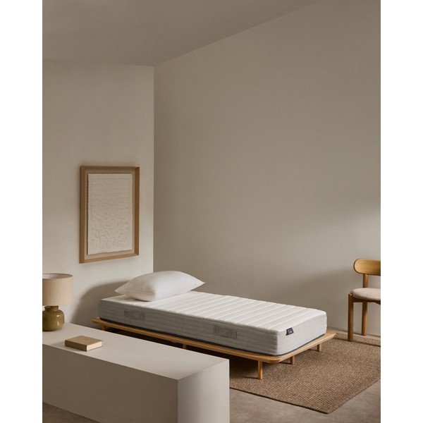 Tvrdá pružinová termoregulační matrace 90x200 cm Juno – Kave Home-image-1