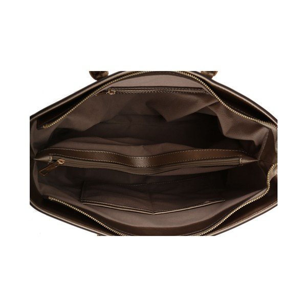 Krémová kabelka se zlatými odlesky Beverly Hills Polo Club Anne-image-4