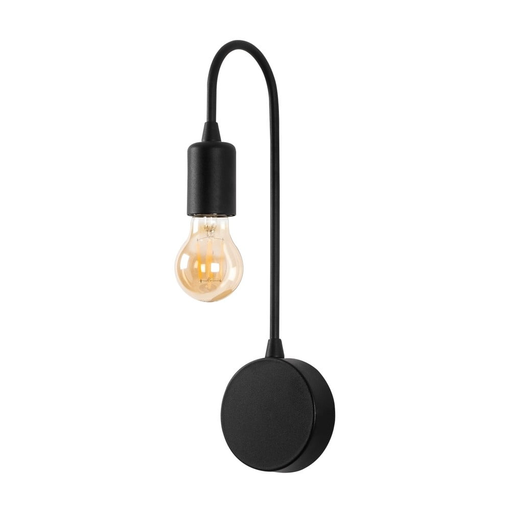 Černé nástěnné svítidlo Baston – Opviq lights