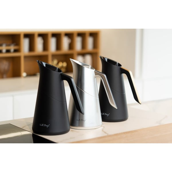 Černá termoska 1 l Soho – Vialli Design-image-1