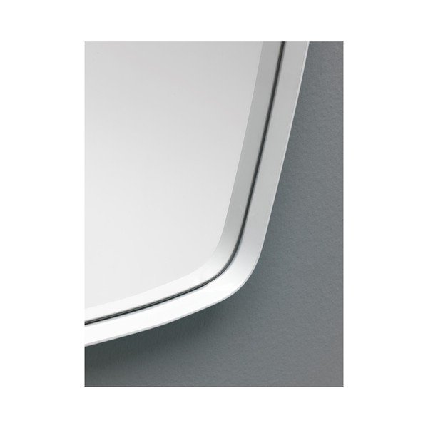 Nástěnné zrcadlo v bílém rámu Design Twist Bern-image-2