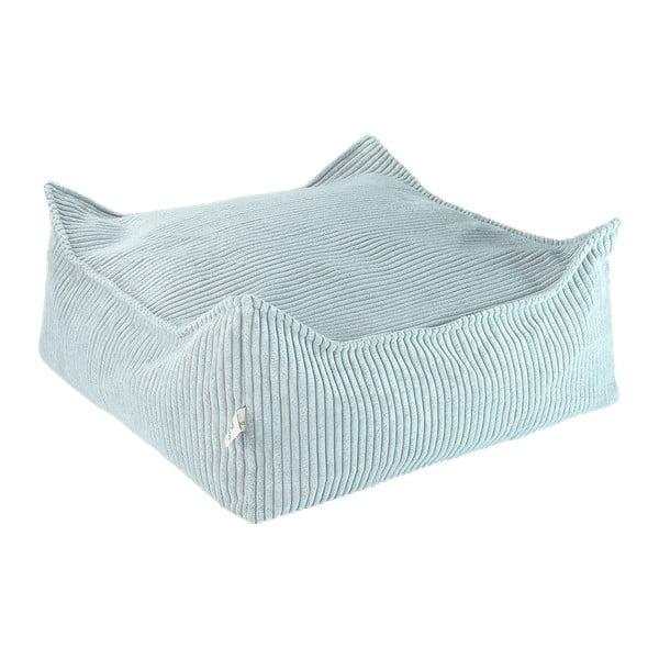 Manšestrový dětský sedací vak v mentolové barvě Square – Wigiwama