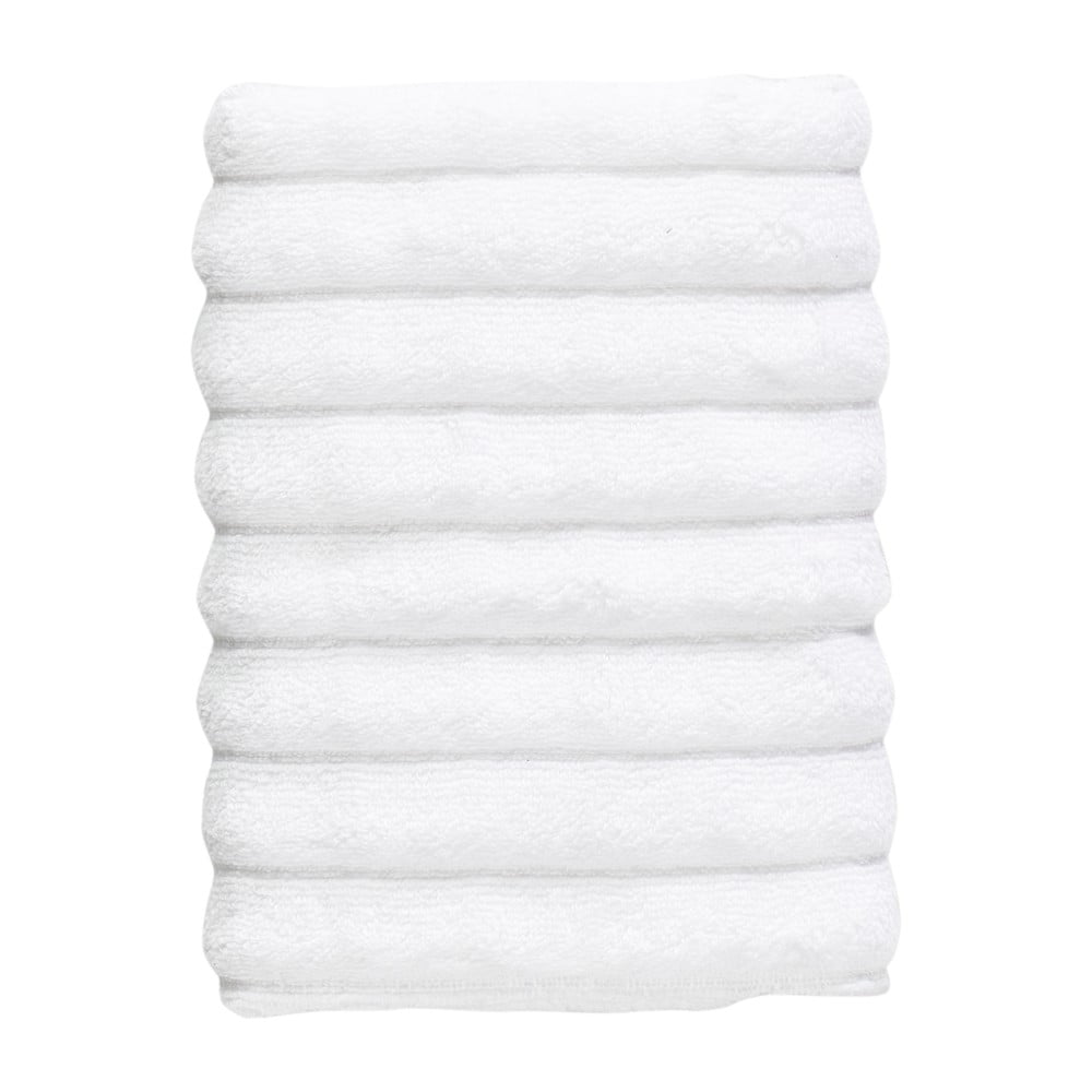 Bílý bavlněný ručník Zone Inu, 70 x 50 cm