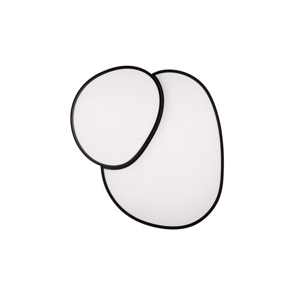 Černé LED stropní svítidlo 63.5x77 cm Rise – Trio-image-2