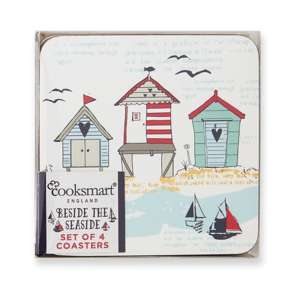 Sada 4 podtácků Cooksmart ® Beside The Seaside-image-1