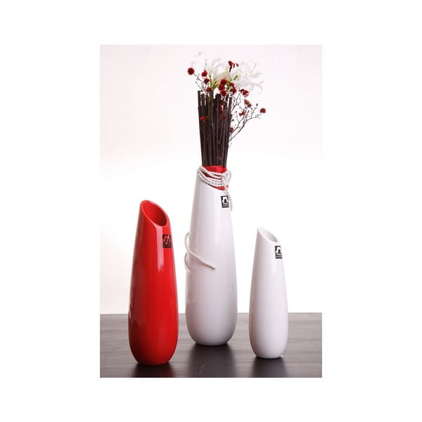 Váza Save 26 cm, červená