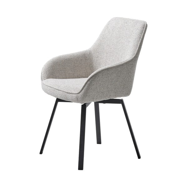 Světle šedá jídelní židle Alma – Unique Furniture