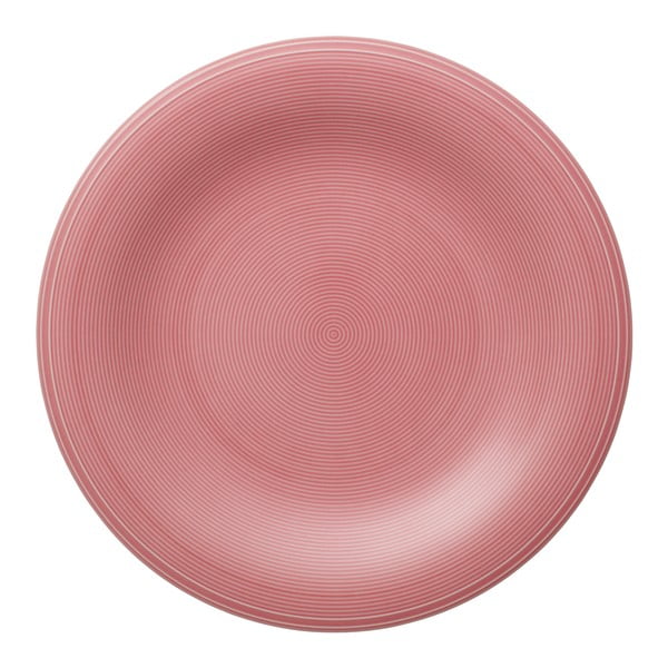 Růžový porcelánový talíř Like by Villeroy & Boch Group, 28,5 cm