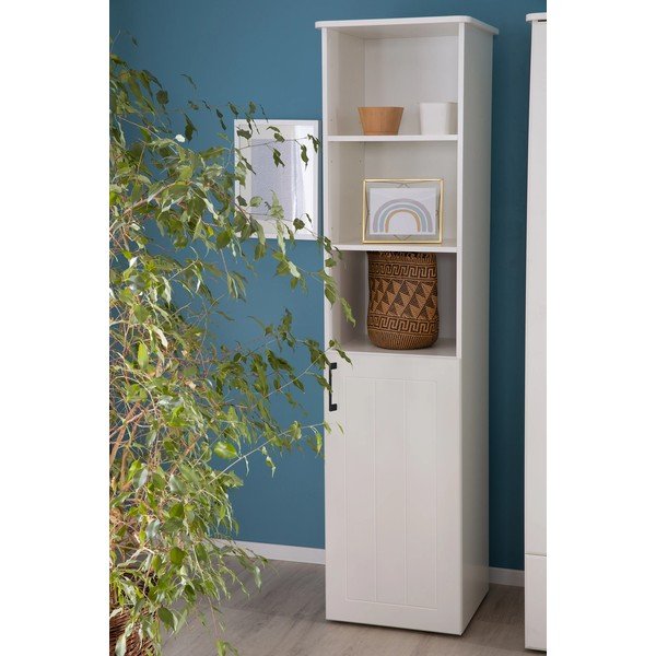 Bílá dětská knihovna 49x190 cm Sylt – Roba-image-1