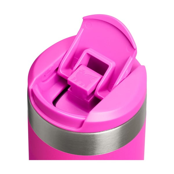 Růžový termo hrnek z nerezové oceli 350 ml AeroLight™ Transit Mug Violet Blossom – Stanley-image-2