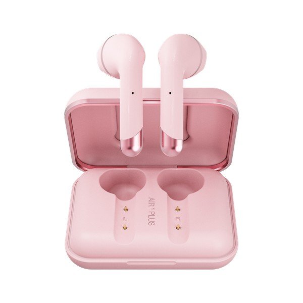 Růžová bezdrátová sluchátka Happy Plugs Air 1 Plus-image-3