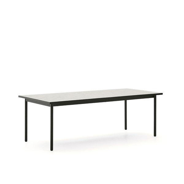 Zahradní jídelní stůl s keramickou deskou 101x223 cm Maurina – Kave Home