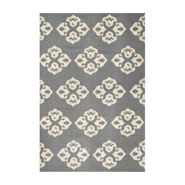 Vlněný koberec Leona Flowers, 150x245 cm