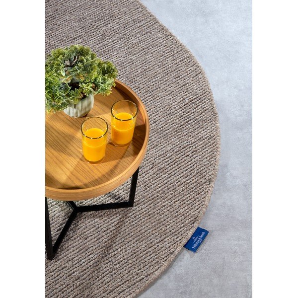 Světle hnědý ručně tkaný vlněný koberec 160x230 cm Francois – Villeroy&Boch-image-2