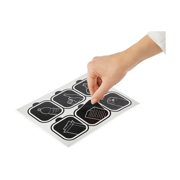 Odpadkový koš z recyklovaného plastu 50 l Twist - Rotho-image-4