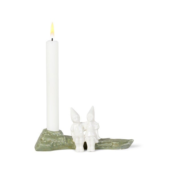 Vánoční kameninový svícen Kähler Design Christmas Tales, délka 19 cm-image-2