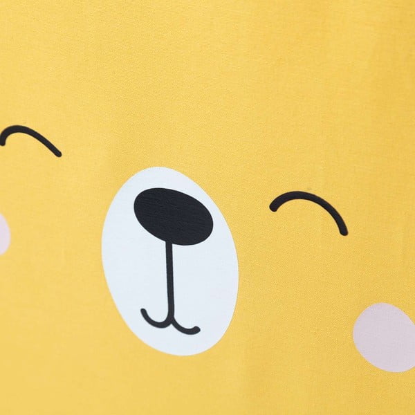 Žlutý dětský puf Rainbow Bear - Yellow Tipi-image-1