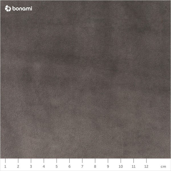 Sada 2 šedých barových židlí se sametovým potahem Dutchbone, výška 91 cm-image-1