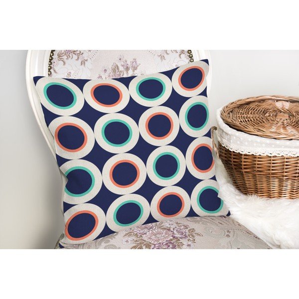 Povlak na polštář s příměsí bavlny Minimalist Cushion Covers Ring Modern Luto, 45 x 45 cm-image-1