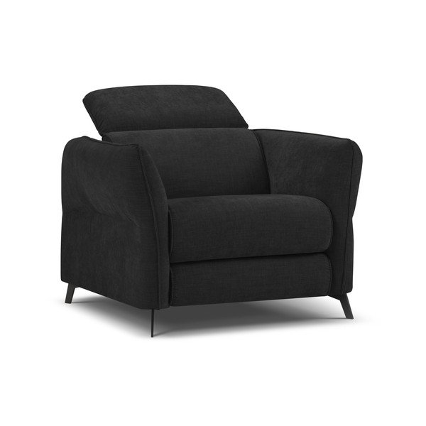 Černé křeslo Hubble – Windsor & Co Sofas-image-2