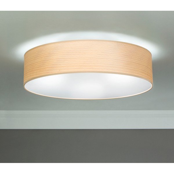 Stropní svítidlo z přírodní dýhy v barvě běleného buku Sotto Luce TSURI L, ⌀ 40 cm-image-1