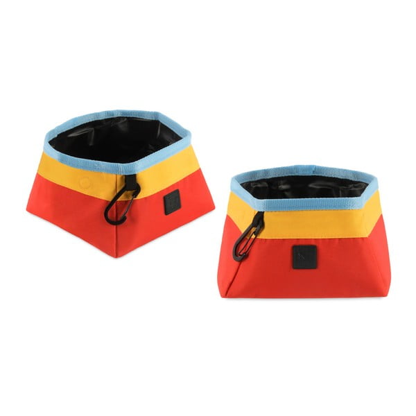 Textilní skládací cestovní miska ø 18 cm Sunrise – P.L.A.Y.-image-3