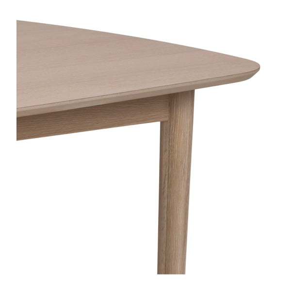 Rozkládací jídelní stůl s deskou v dubovém dekoru 210x100 cm Aston - Actona-image-4