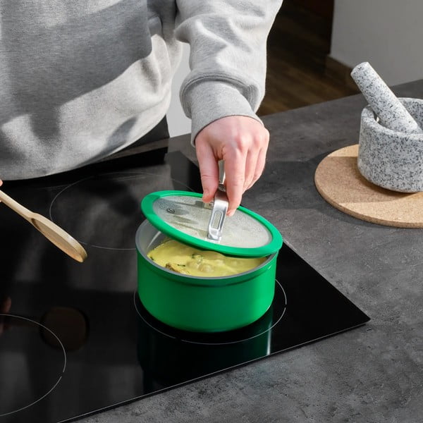 Hrnec s pokličkou/s keramickým povrchem na indukci 1,3 l Meda 3.0 – FABINI-image-1