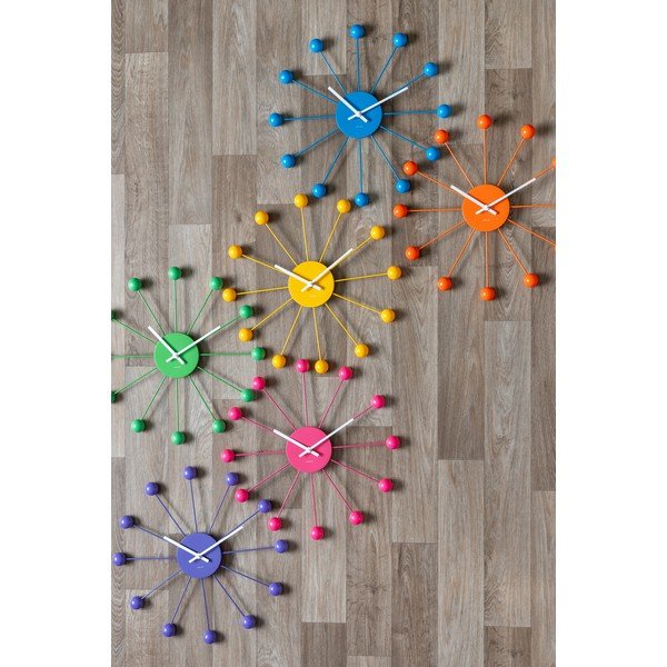Nástěnné hodiny ø 40 cm Funky Spider – Karlsson-image-2