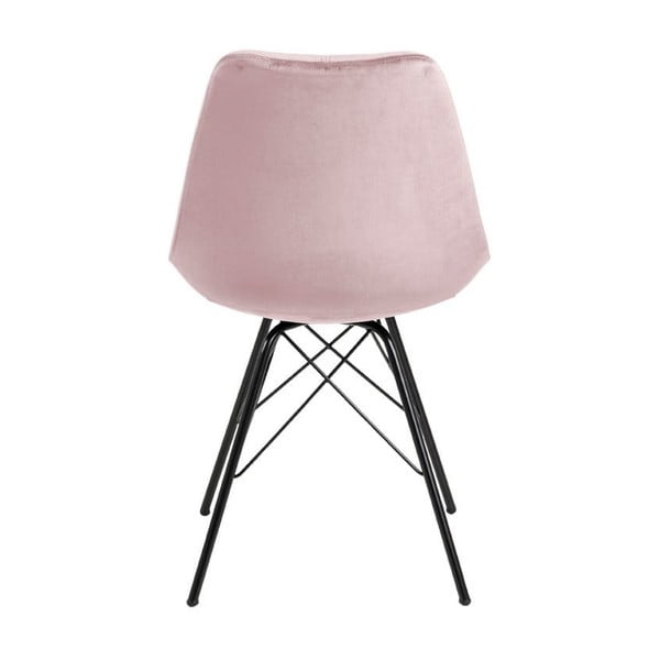 Černo-růžová jídelní židle Eris – Actona-image-3