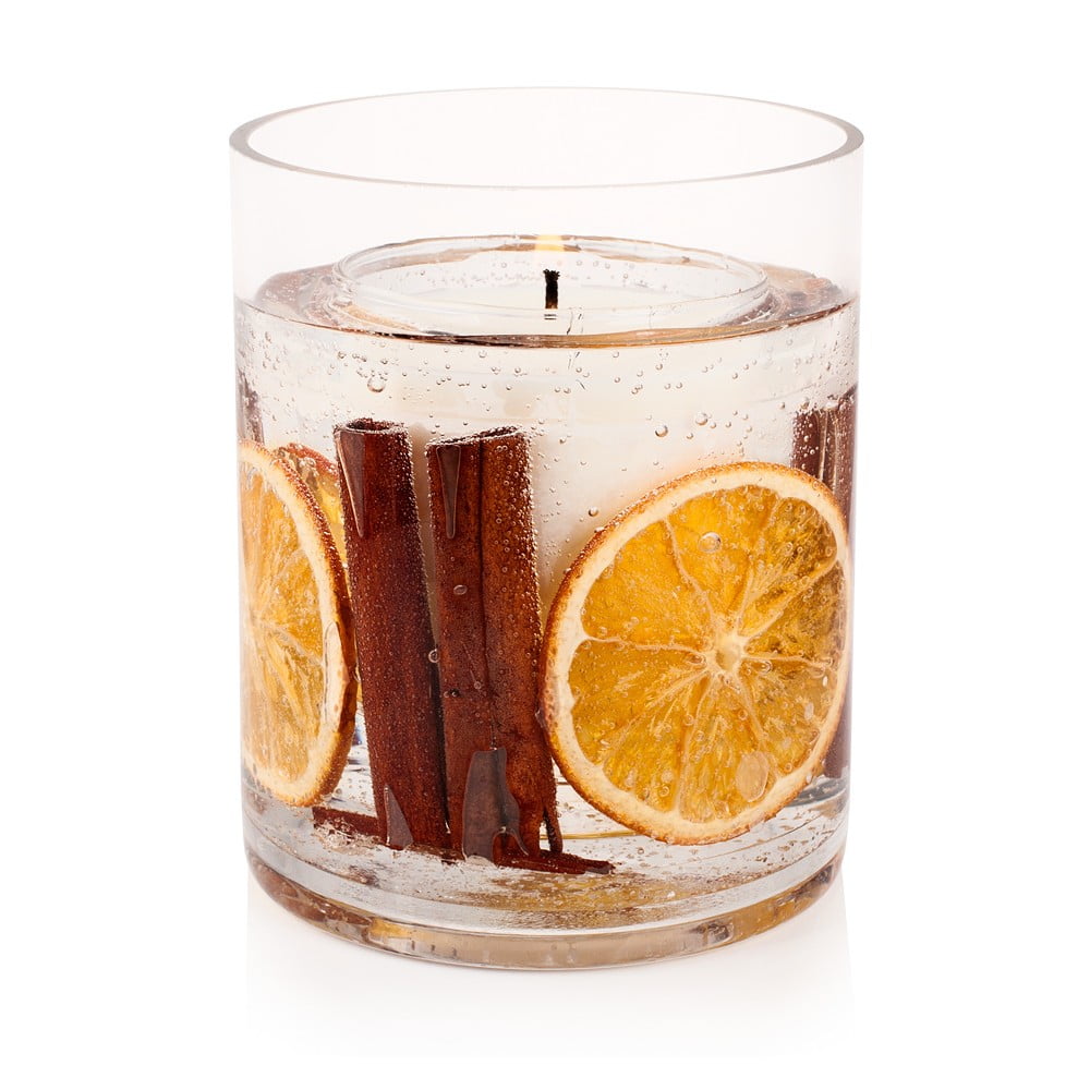 Svíčka s vůní skořice a pomeranče Stoneglow Ariel, doba hoření 30 hodin