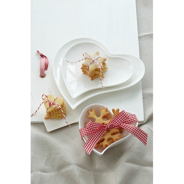 Bílá porcelánová servírovací sada 3 ks Amore – Maxwell & Williams-image-1