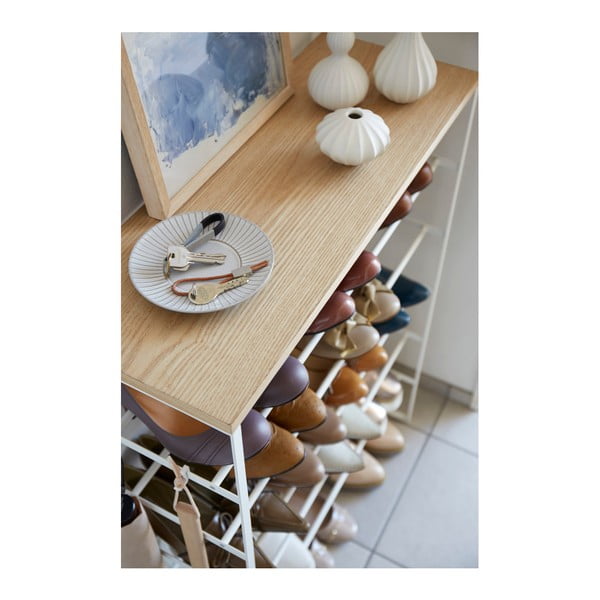 Bílý kovový botník Tower – YAMAZAKI-image-3