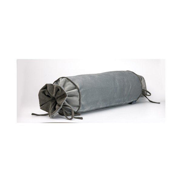 Šedý povlak na polštář WeLoveBeds Silver Candy, ⌀ 20 x 58 cm-image-2