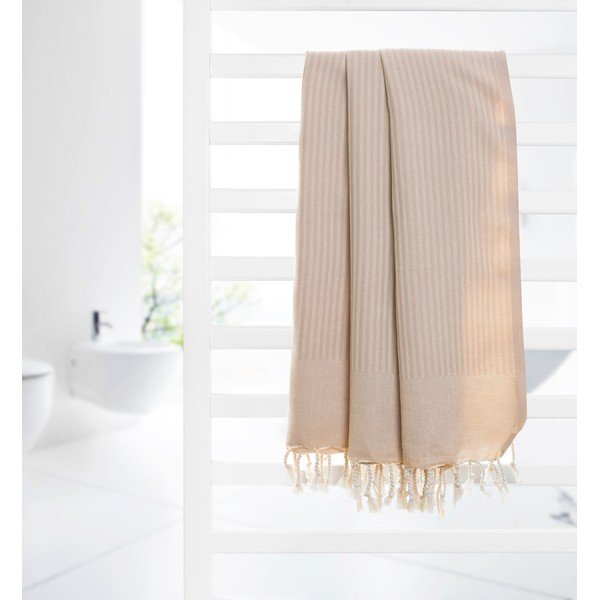 Hammam osuška Loincloth, béžová-image-3