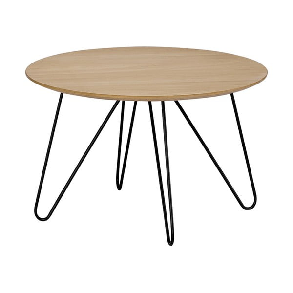 Dřevěný kulatý odkládací stolek Santiago Pons Roque