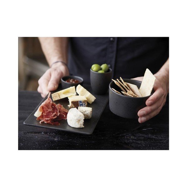 Servírovací tác z kameniny 30.7x16.2 cm Stentøj - Bitz-image-1