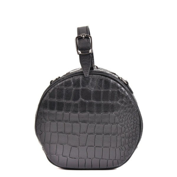 Černé kožené psaníčko Mangotti Bags Aura-image-4